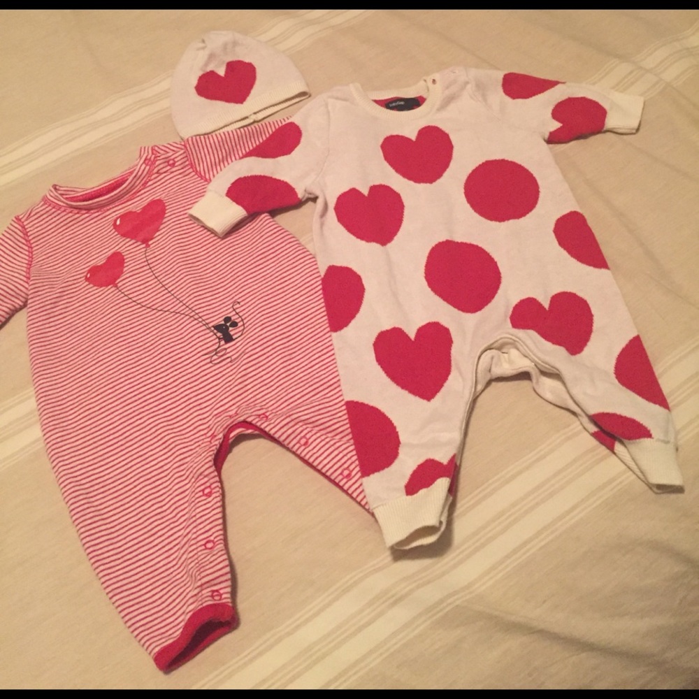 Two sweet heart outfits!