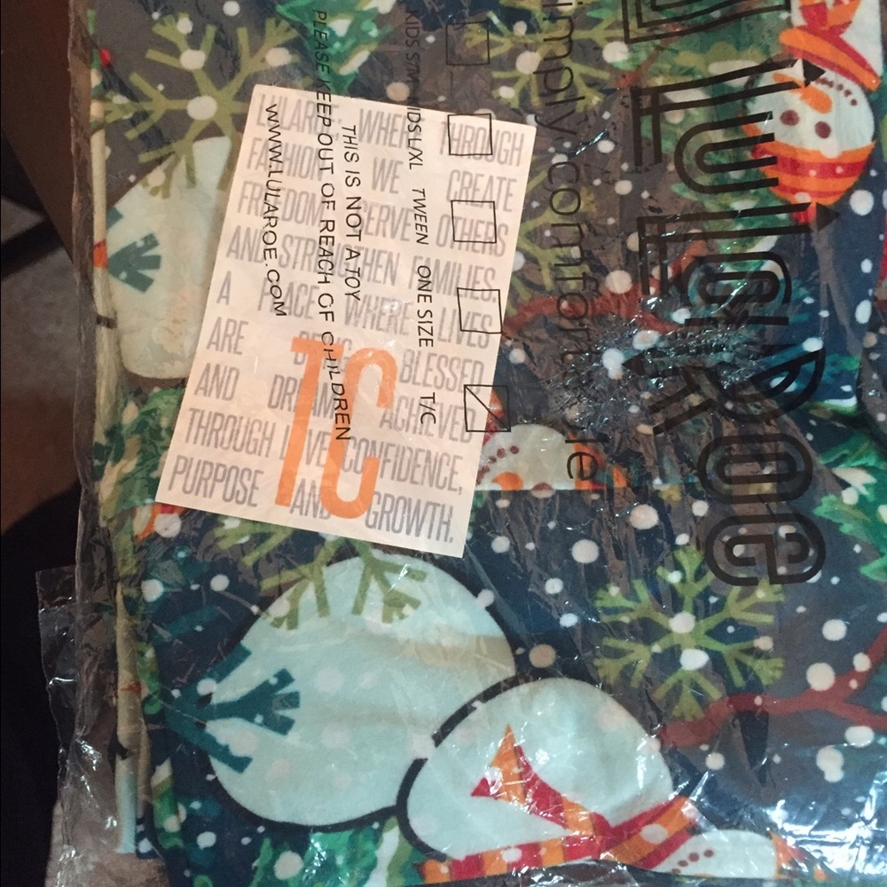 TC Snowman lularoe