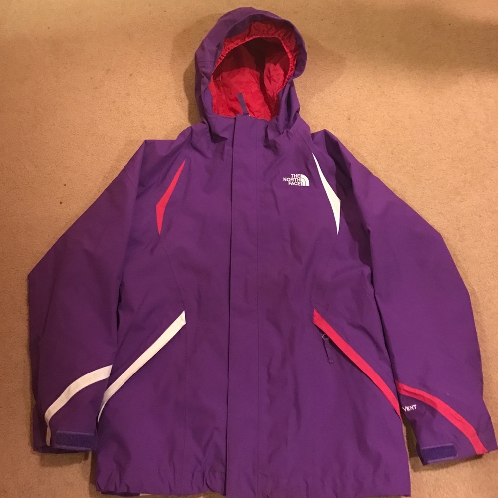 Girls North Face Hyvent Jacket