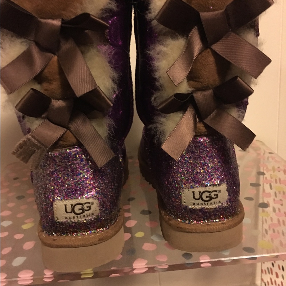 glittering uggs