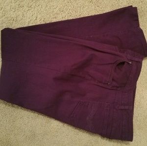 Eggplant colored Earl jeans