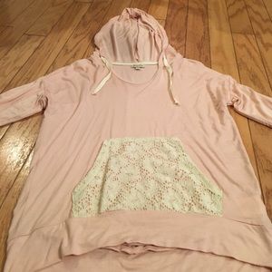 Light pink hoodie