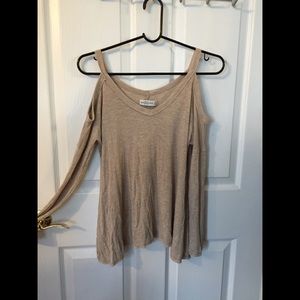 Cold shoulder top