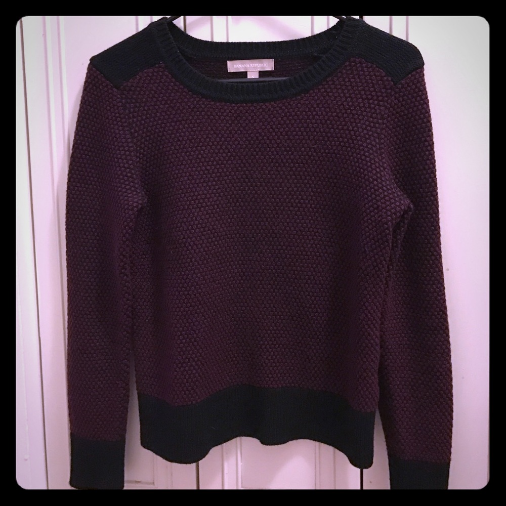 Slightly cropped sweater