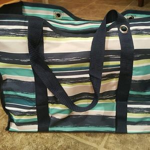 All Day Organizing Utility Tote Sea Stripe