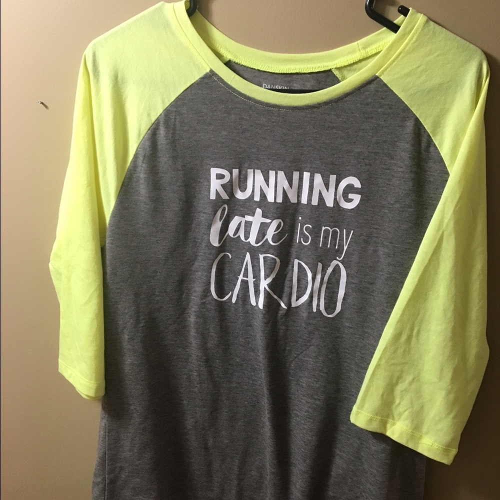 Women's 3/4 sleeve baseball tee NWOT