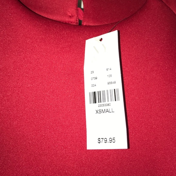 New York & Company long red dress - Picture 4 of 4