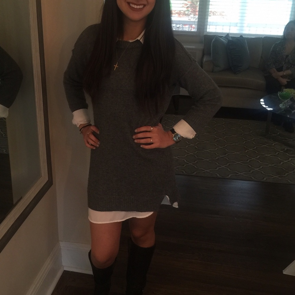 AQUA brand sweater dress