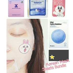 Korean Skincare Mask Sheets Bundle