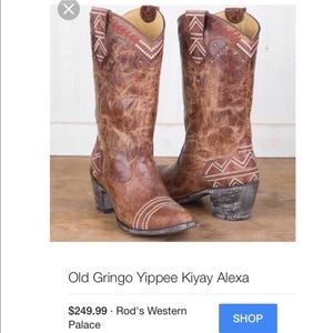 BRAND NEW Old Gringo cowgirl boots!!