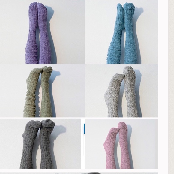 ❌SOLD❌Peony and Moss Cable Knit Thigh - Picture 4 of 8