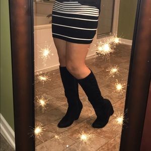 Women's Worthington Wedge Boots-Black. 👢