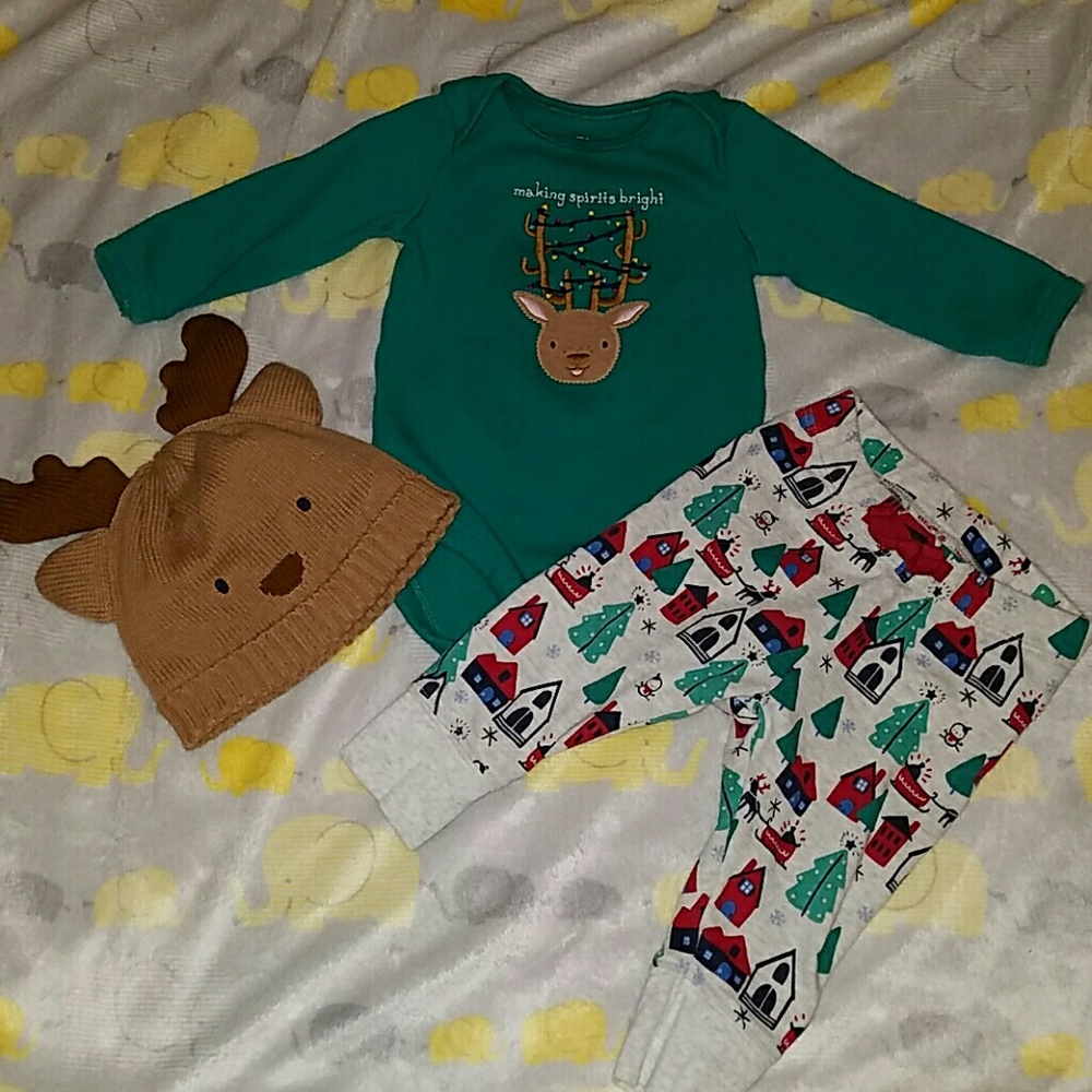 3 Piece Reindeer Outfit