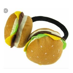Cheeseburger Ear Muffs