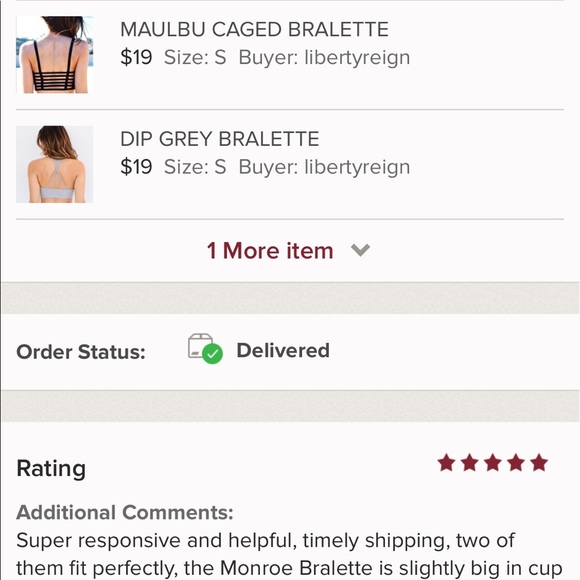 MAULBU CAGED BRALETTE - Picture 6 of 6