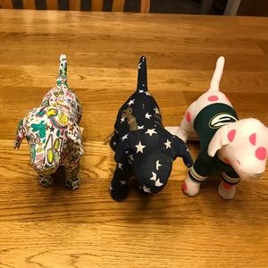 Victoria's Secret PINK mini dogs PACKERS BREWERS