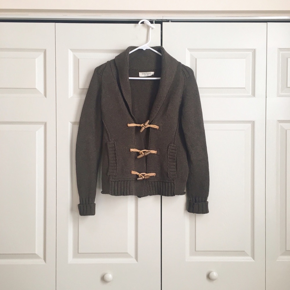 All Saints Spitalfields thick sweater jacket