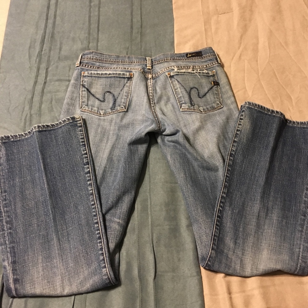 Low Waist Flare Jeans