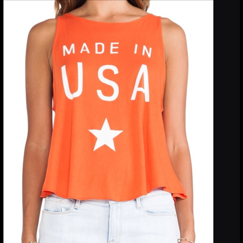 Wildfox Made In USA tank! NWT