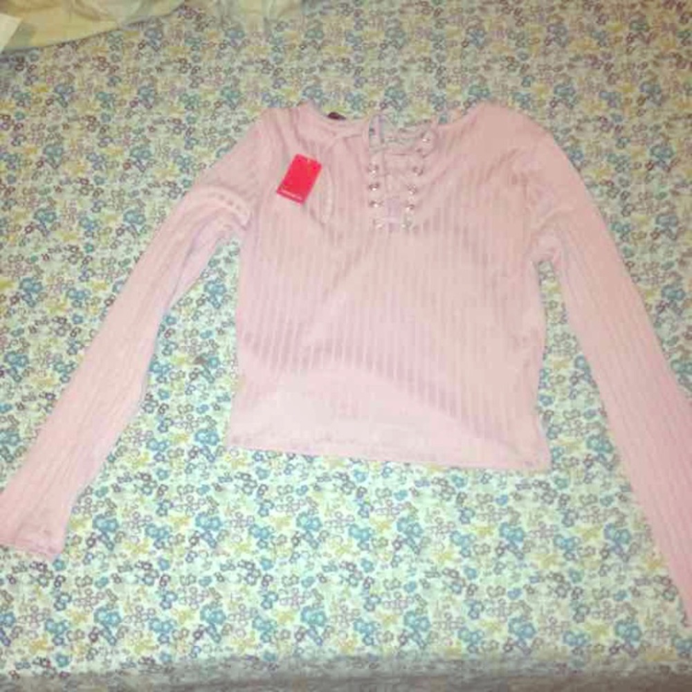 Laced detailed crop top