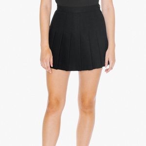 Black American apparel skirt tennis skirt