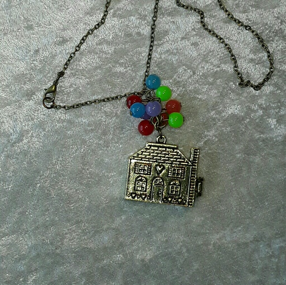 Up House of Love Balloons HP! Necklace Locket - Picture 2 of 3