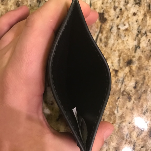 Men's Coach Leather Card Case - Picture 3 of 4