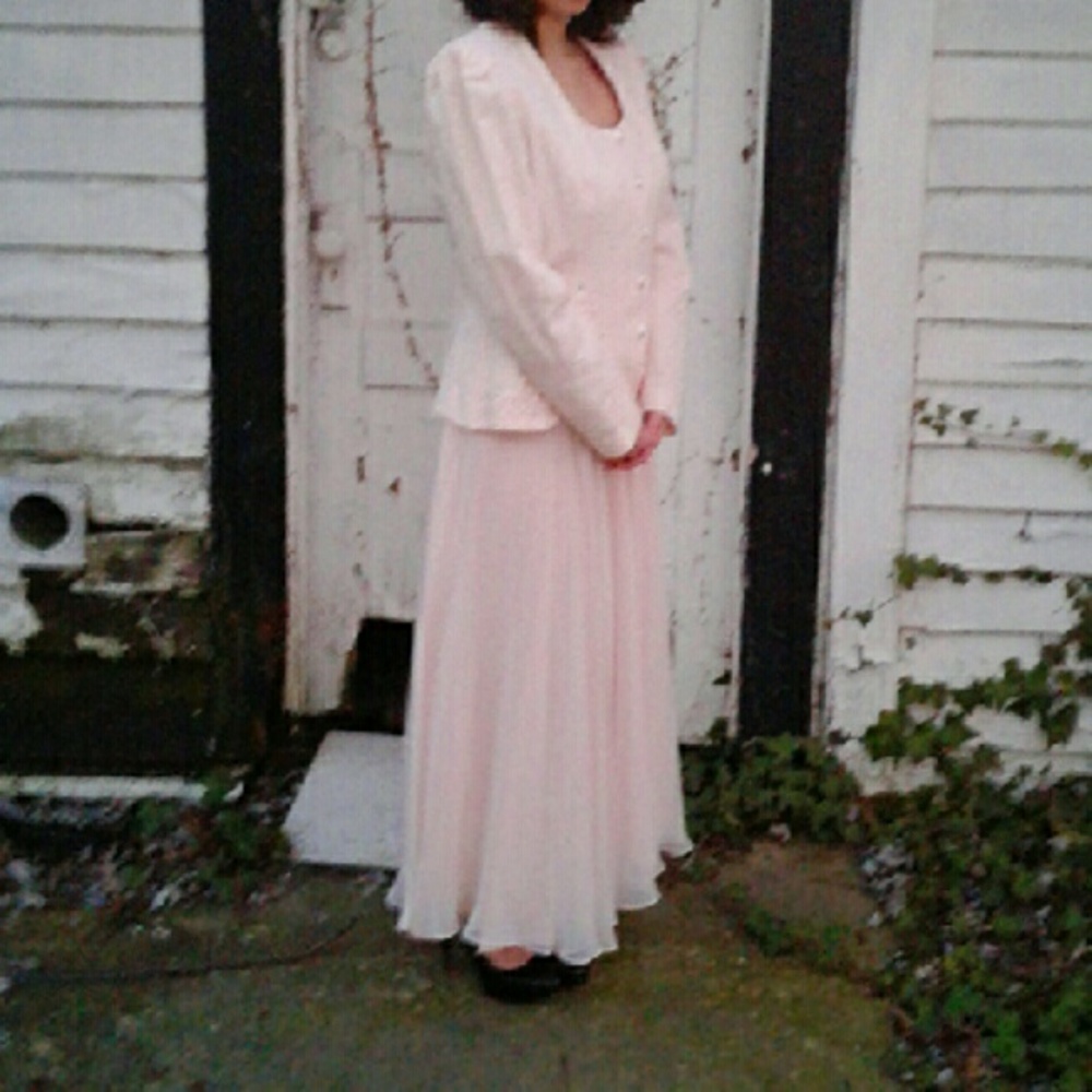 Vintage Blazer And Skirt Suit