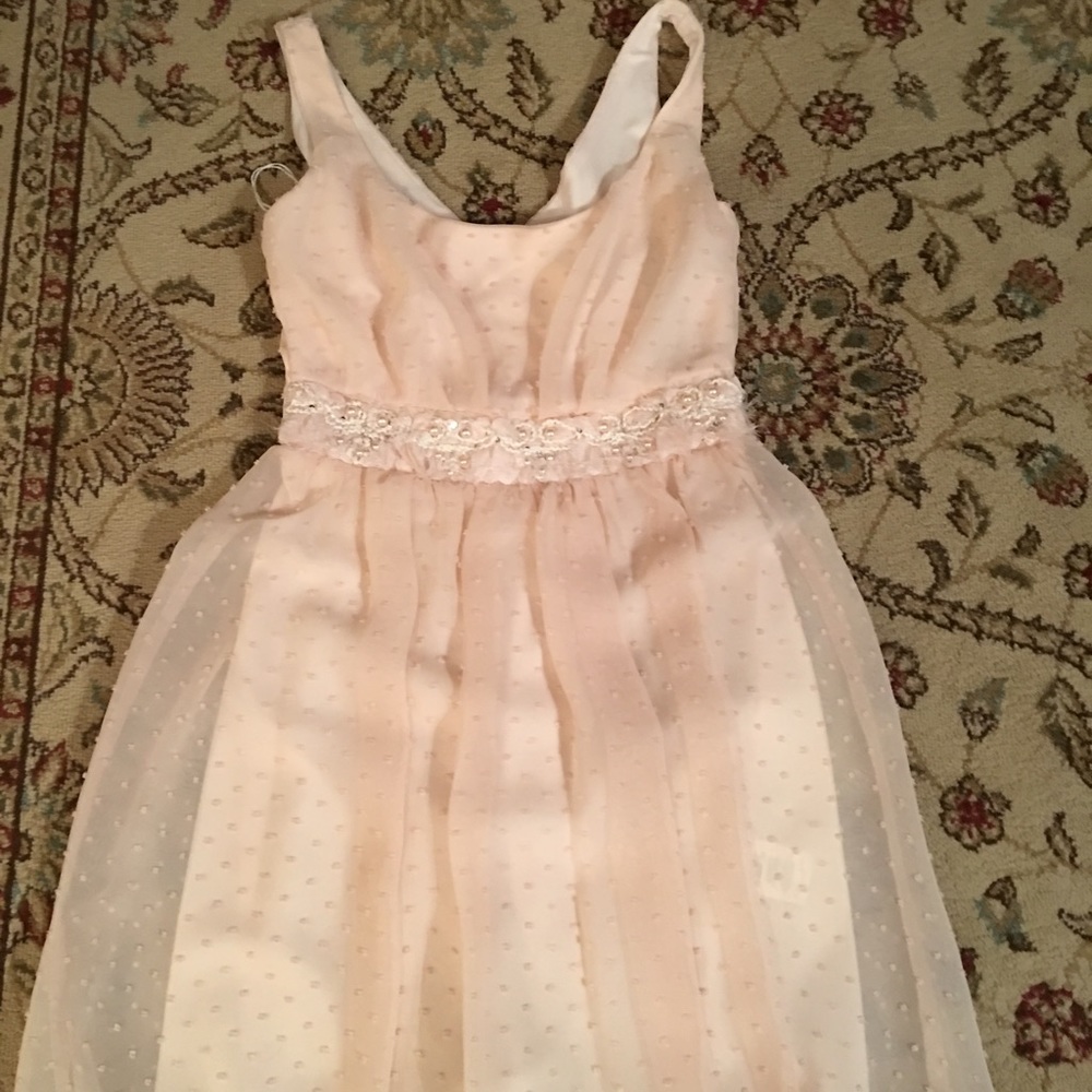 Peachy pink dress NEW with tag