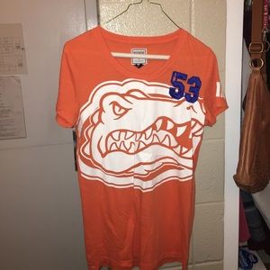 PINK orange university of Florida shirt