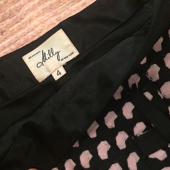 Milly Tweed Front Pocket Skirt - Picture 4 of 8