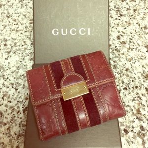 Gucci Guccissima Wallet in Brown Leather