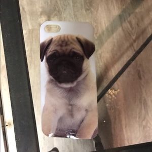 Super cute pug iPhone 5s case