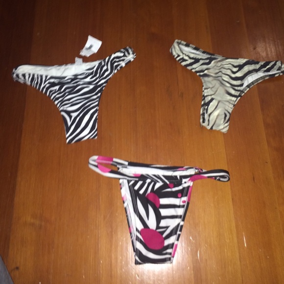 BRAZILLIAN BIKINI $20 each BOTTOMS PATTERNED - Picture 4 of 4