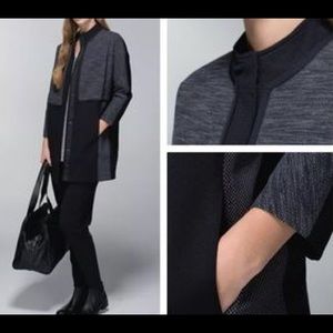 ❤️❤️❤️Black Lululemon Cocoon Car Coat!