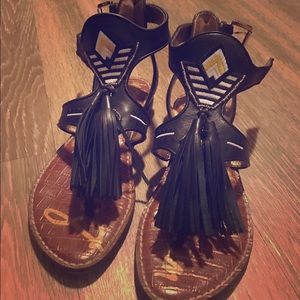 Sam Edelman Fringe Sandals