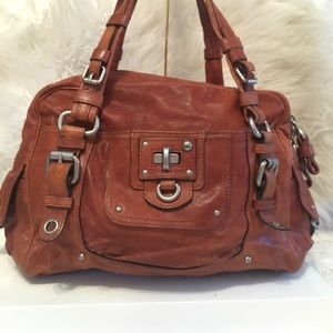 cognac juicy couture shoulder bag
