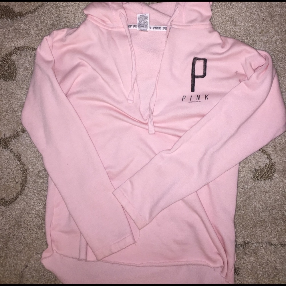 Pink hoodie