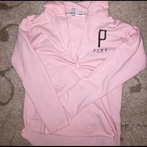 Pink hoodie
