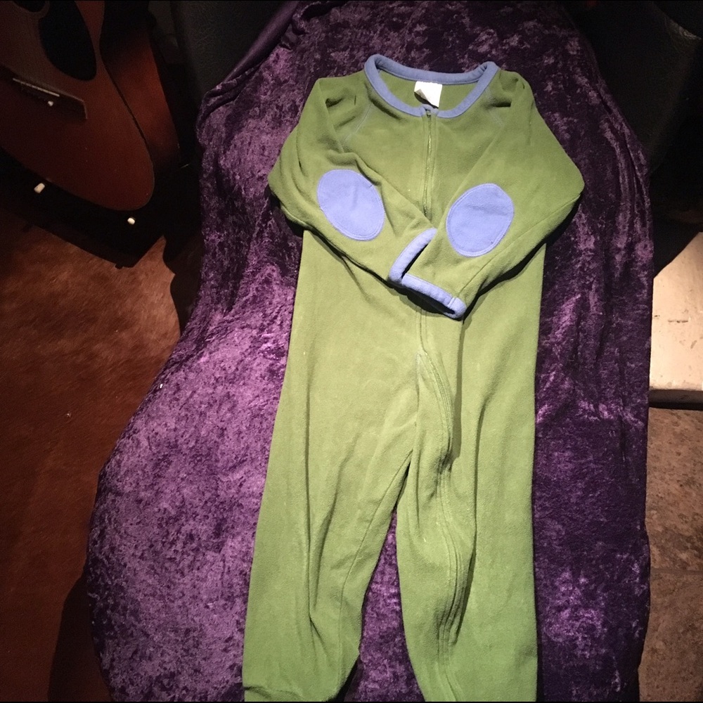 $5 if bundled! Boys size 4 footsies pajamas