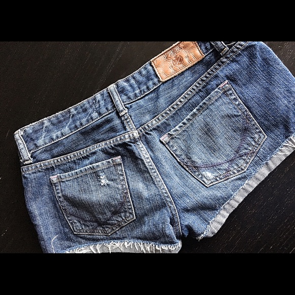 Victoria's Secret pink jean shorts - Picture 4 of 4