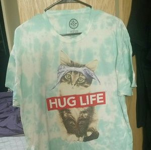 Tie Dye Cat Shirt