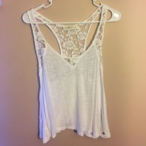White Abercrombie & Fitch tank top