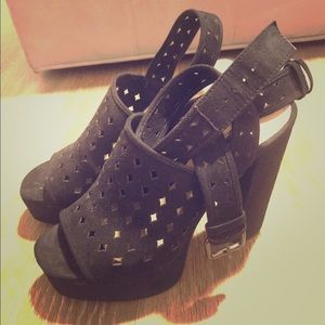 Zara Laser Cut Heels