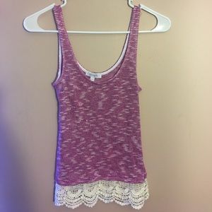 Delia*s mesh tank top