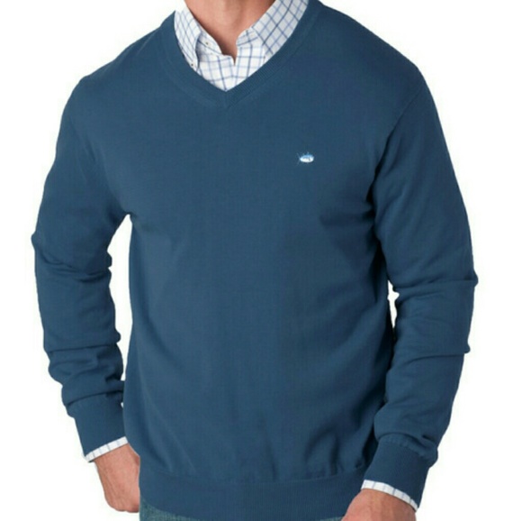 Salt & Sea Wash V-Neck Sweater
