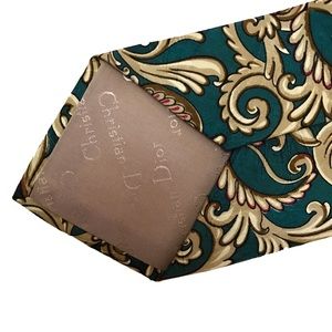 Vintage Dior Monsieur made in USA of Italian silk