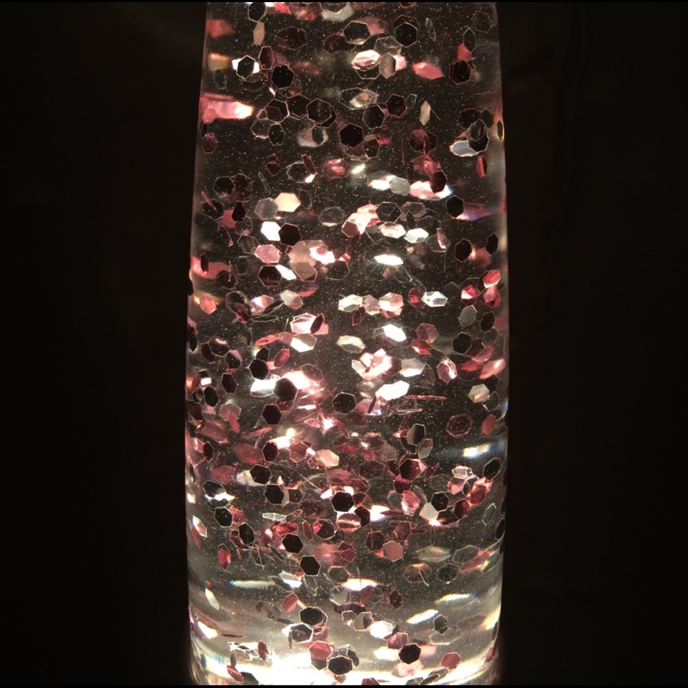 Glitter lamp