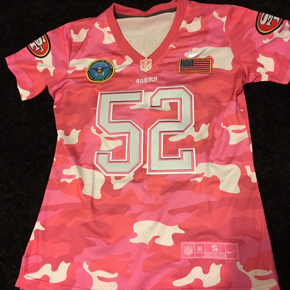 Patrick Willis jersey.  Team 49ers.