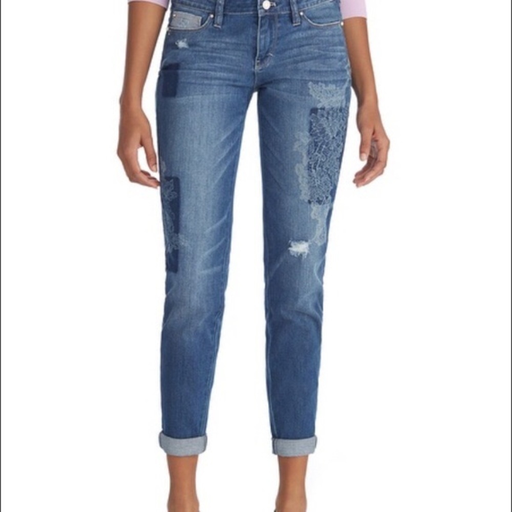 White House Black Market Girlfriend Jeans Size 2